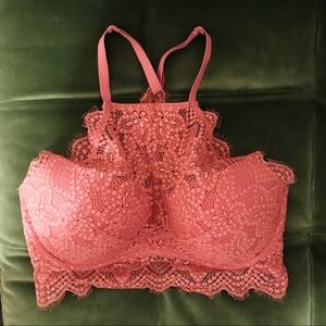 Victoria’s Secret PINK rose lace bra
